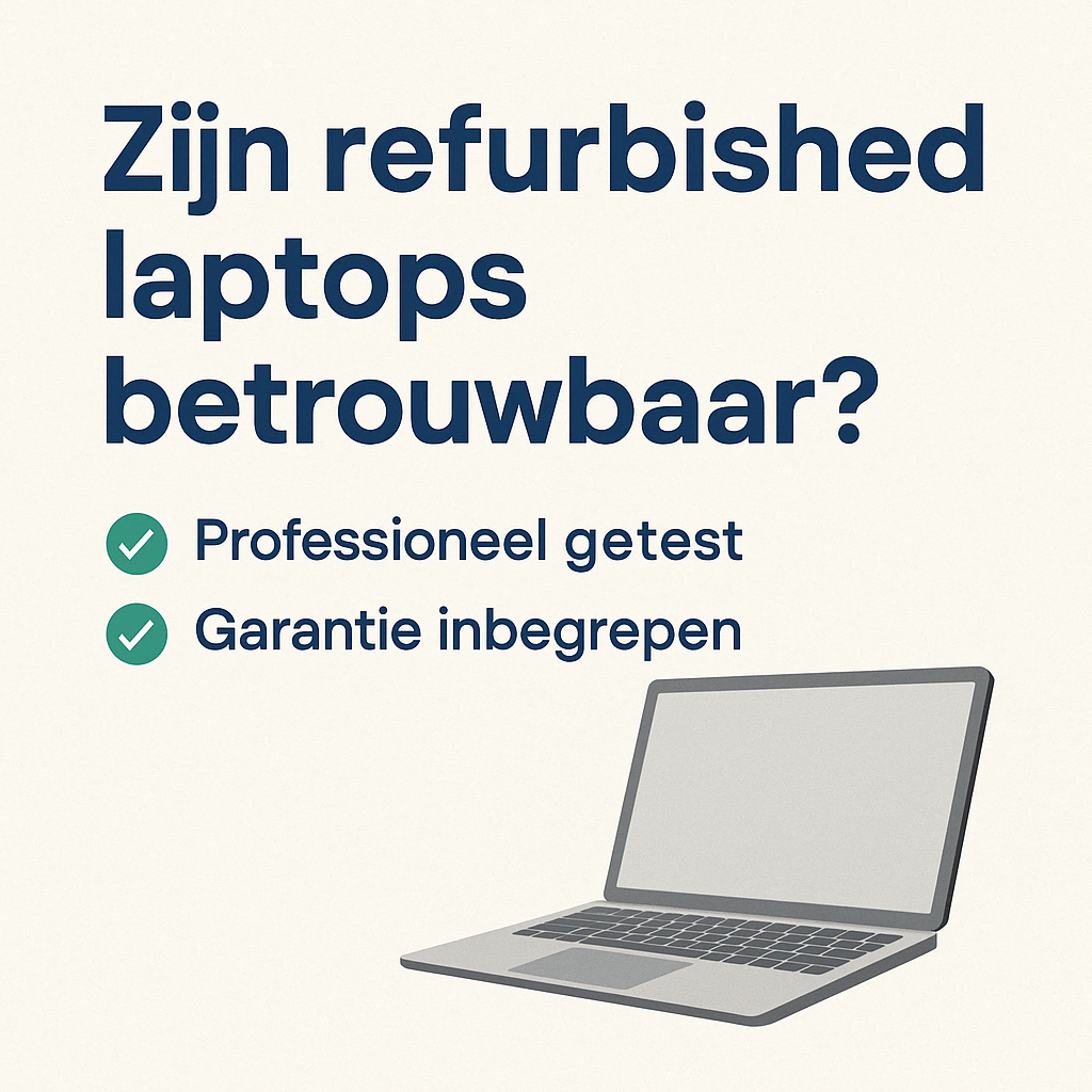 Is een refurbished laptop betrouwbaar? Dit moet je weten