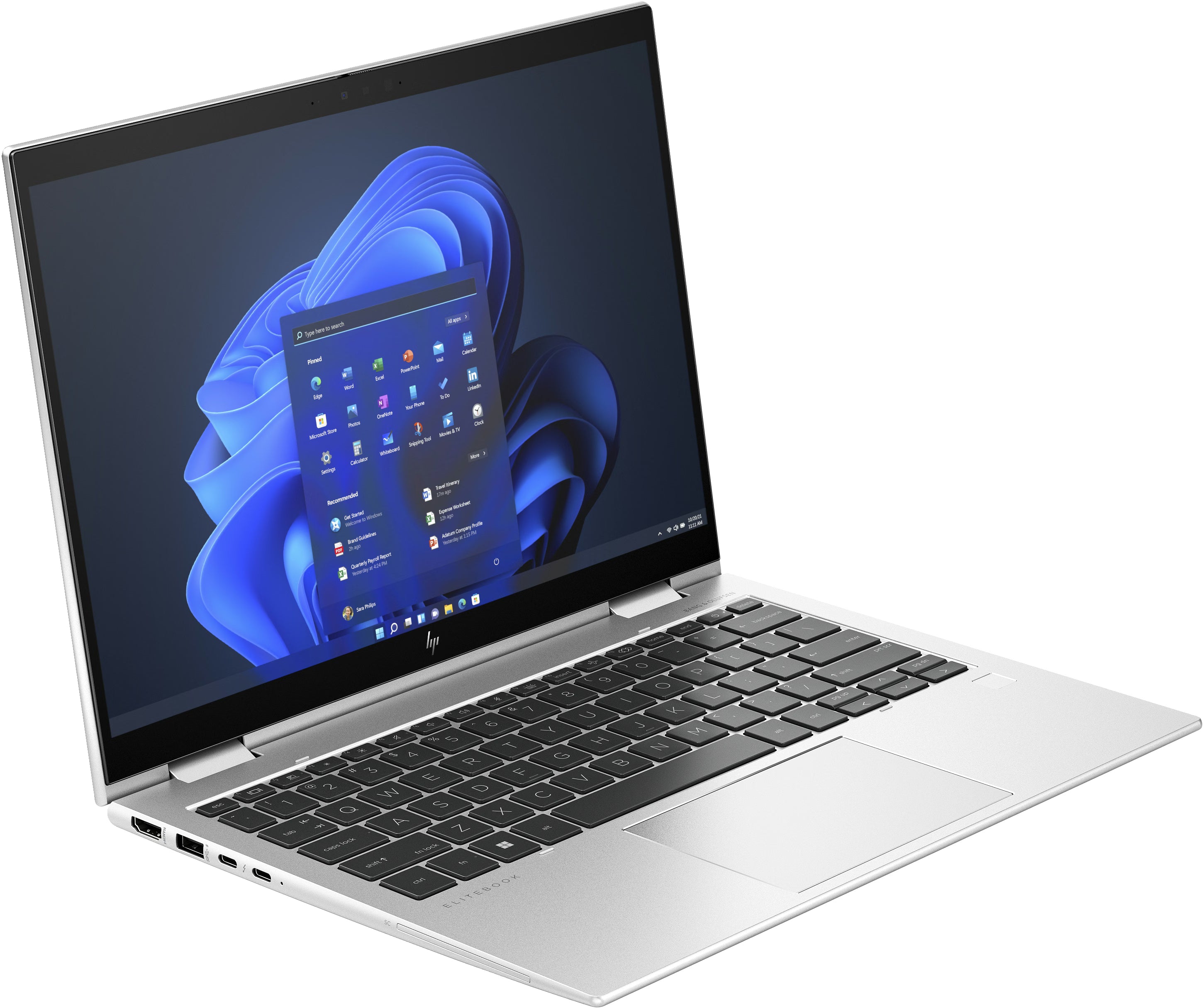 HP Elite x360 830 G10 2-in-1 refurbished laptop Intel Core i5-1345U - 13,3" - AZERTY BE
