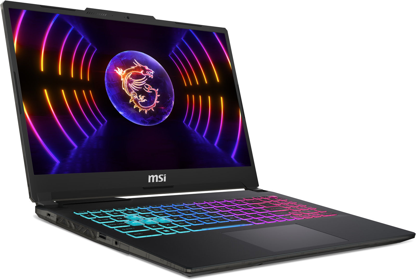 MSI Cyborg 15 A13V refurbished gaming laptop met RTX 4060 en QWERTY toetsenbord