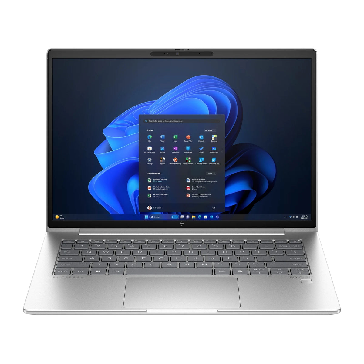HP EliteBook 640 G11 — aanzicht 1