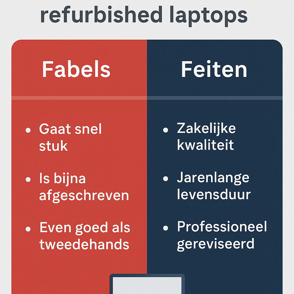 Hoelang gaat een refurbished laptop mee? Feiten en fabels