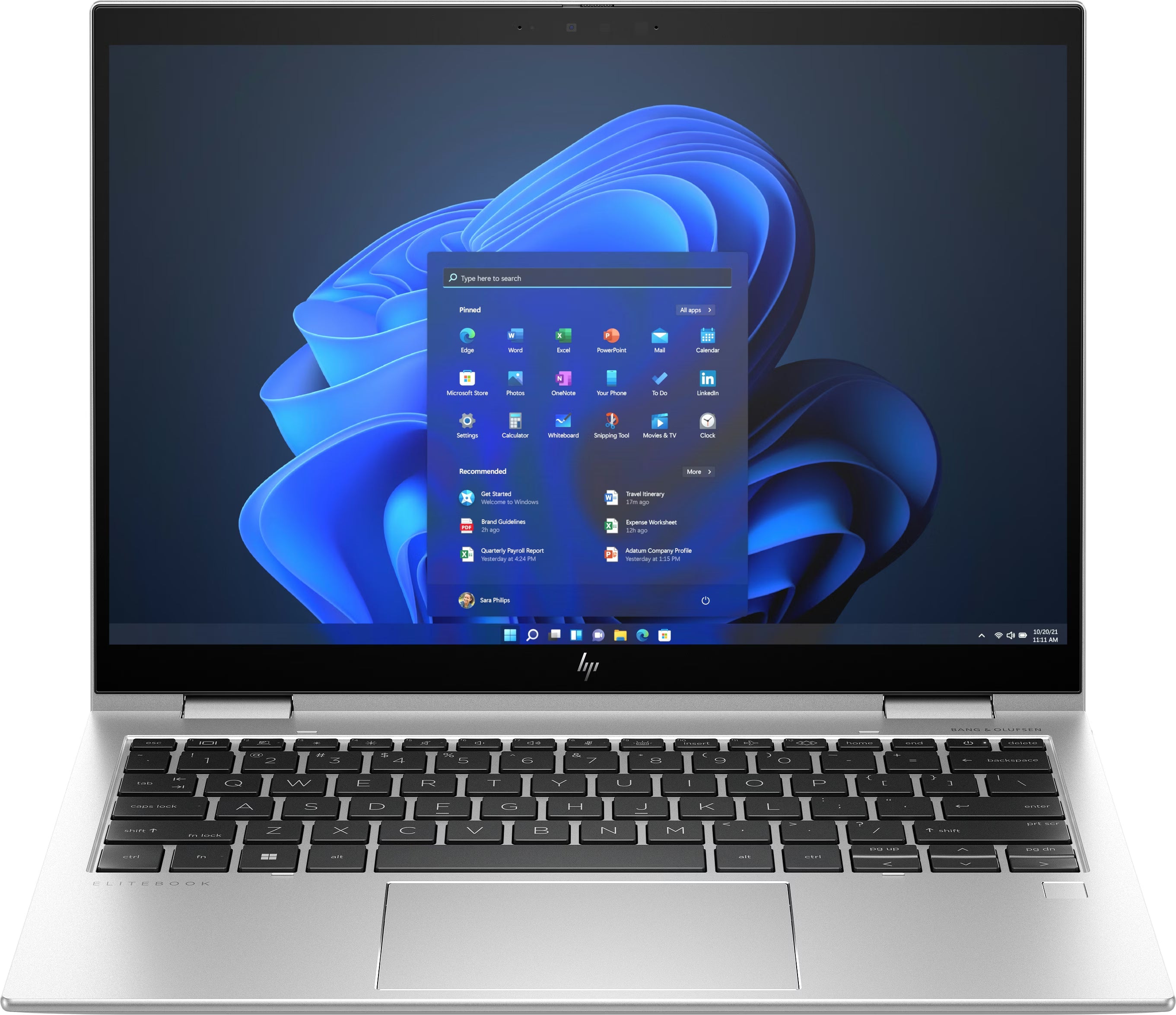 HP Elite x360 830 G10 2-in-1 refurbished laptop Intel Core i5-1345U - 13,3" - AZERTY BE