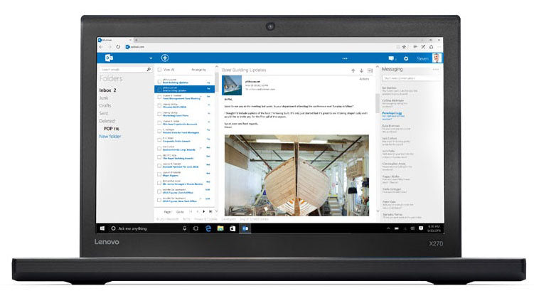 Lenovo Thinkpad X270 refurbished laptop - i5-6300U 12,5" AZERTY