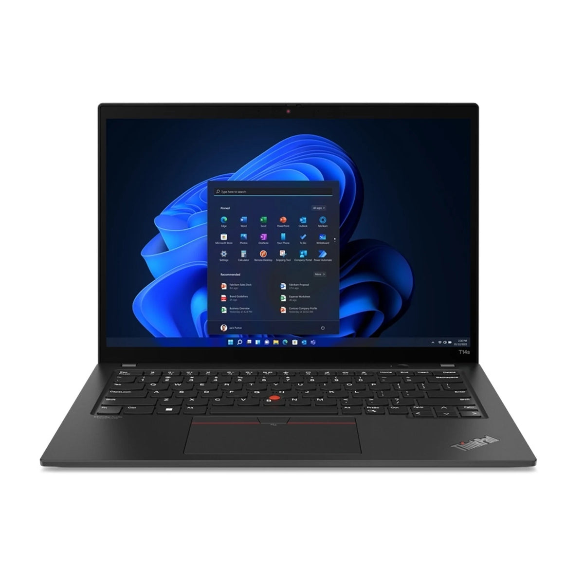 Lenovo ThinkPad T14s G3 — aanzicht 1
